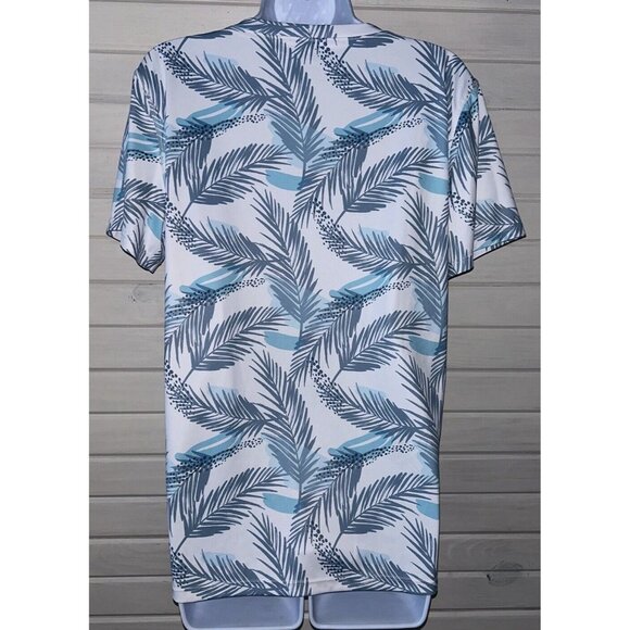 TSLA Women's Sz LARGE Pullover Rash Guard UPF Protection S/S Swim Shirt EUC - Picture 6 of 7